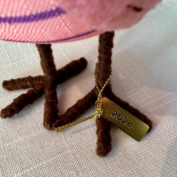 Featherly Friends Lady the Ladybug Fabric Bird - Picture 11 of 11